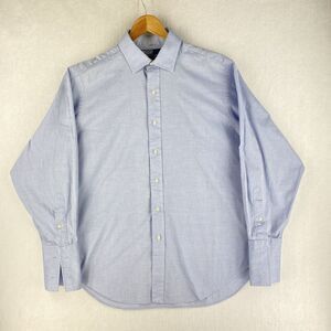 Polo Ralph Lauren Philip Men's 16.5 -33 Blue Oxford L Sleeve Button Down Shirt